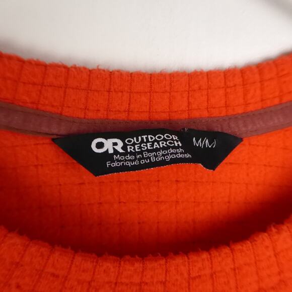 Outdoor Research Sweatshirt Mens SZ M Mega Trail Mix Fleece Crew Hiking Gorpcore - Picture 3 of 10
